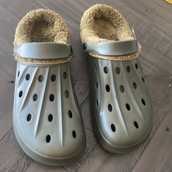 New Men’s Lined Clogs, Size 12/13 - Picture 1 of 6